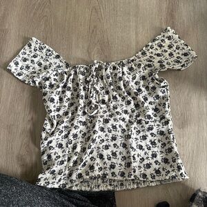 Floral Off-Shoulder Top